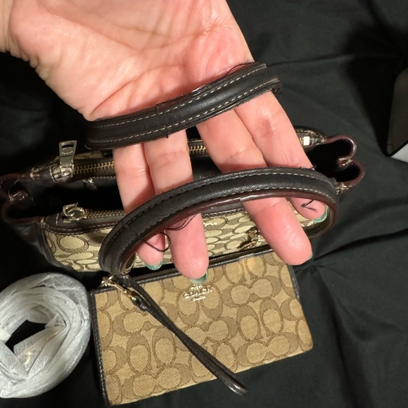 Coach purse & wallet. Loved but has a lot of life still left. - Picture 2 of 2